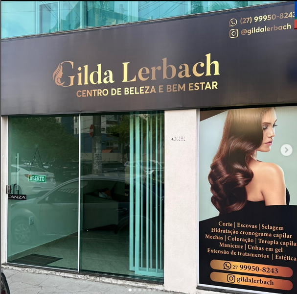 Foto da capa de Salão de beleza Gilda Lerbach - Especializada em fios brancos, Gloss Express